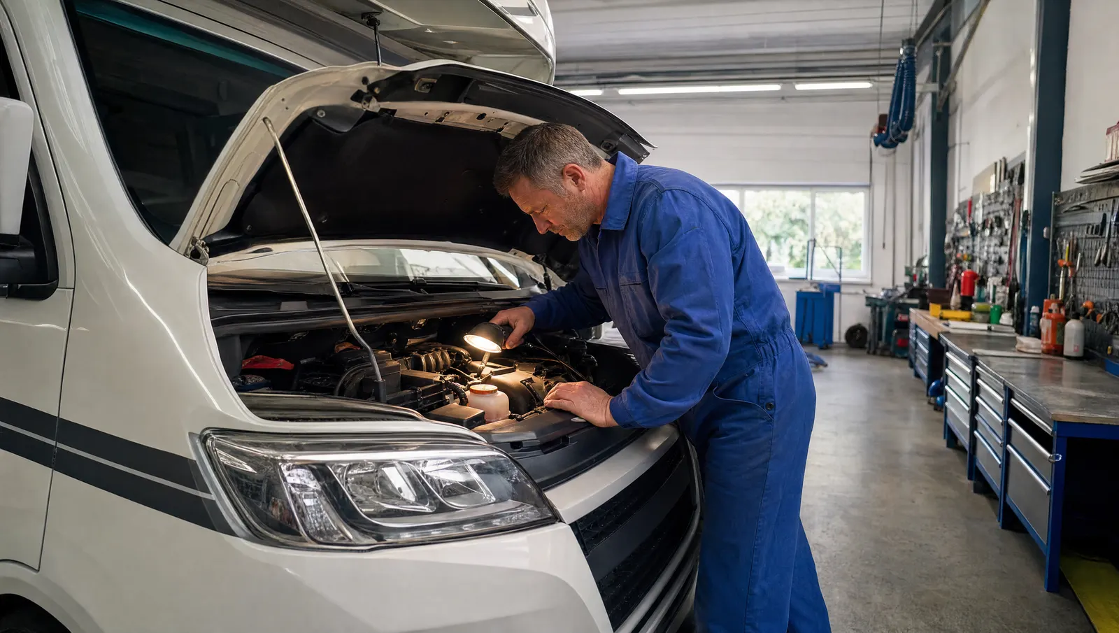 Wohnmobil vermieten: Pannen- und Unfallvorsorge