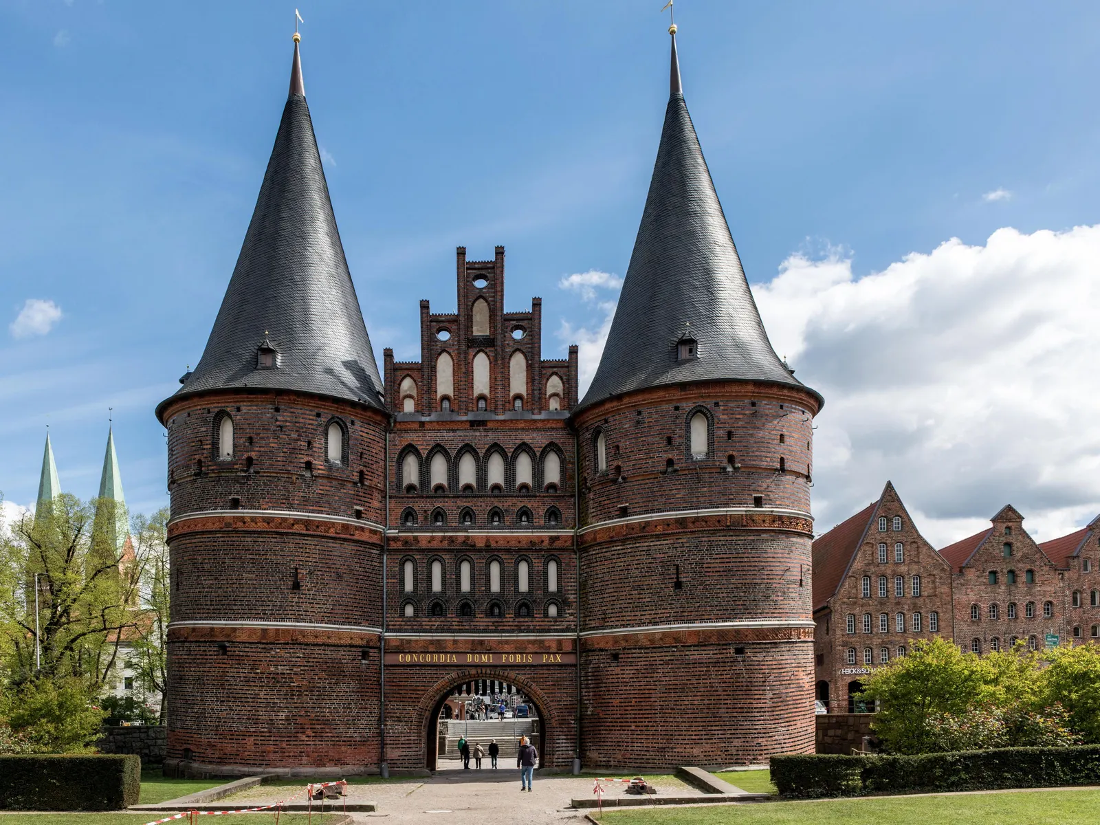 Das Holstentor in Lübeck