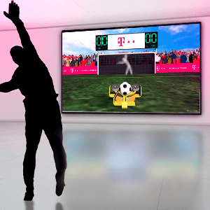 Als Torwart virtuelle Bälle halten Fussball mieten bei InnoTeamS GmbH