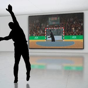 Als Torwart virtuelle Bälle halten Handball mieten bei InnoTeamS GmbH