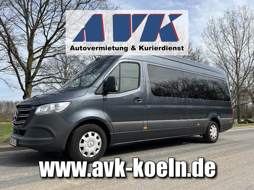 Mercedes Sprinter Tourbus 9-Sitzer XXL mit 2,50m Kofferraum – 2
