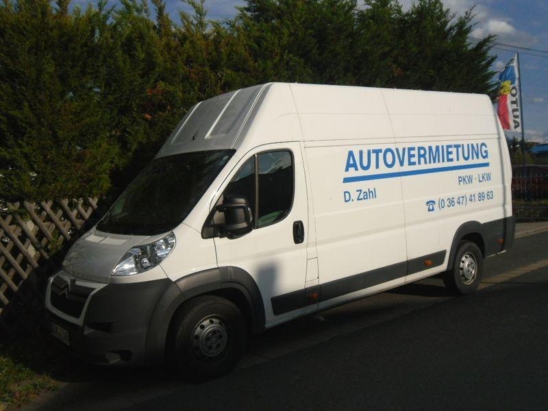 Citroen Jumper mieten in Pößneck