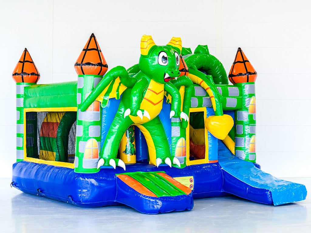 Hüpfburg Multiplay Drache mieten in Koblenz – Kinderspaß fürs Fest