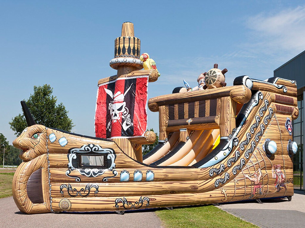Riesenrutsche Piratenschiff mieten in Koblenz – Hüpfburg