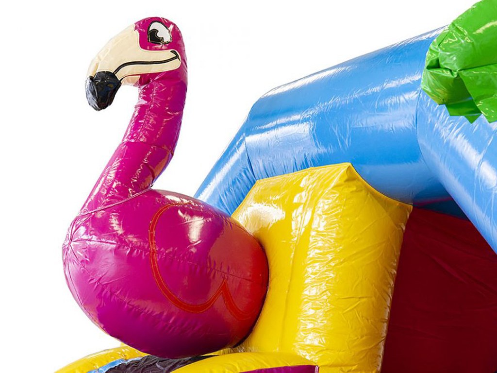 Hüpfburg Slide Combo Flamingo mieten in Koblenz – Hüpfburg – 3