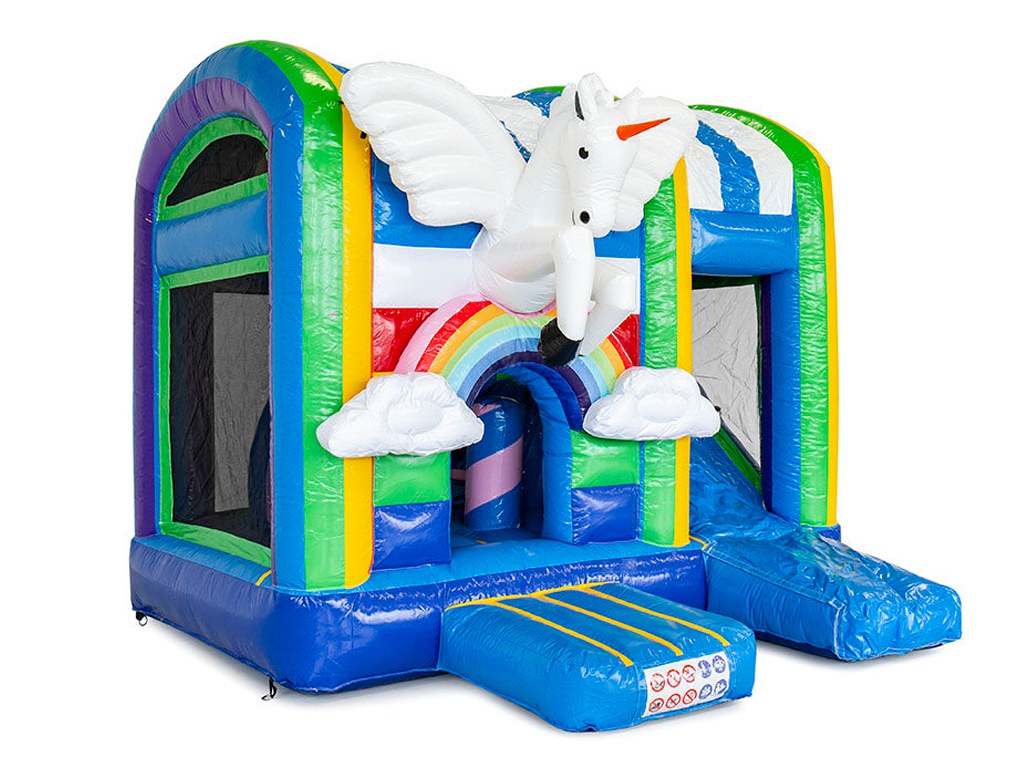 Hüpfburg Funworld Einhorn mieten in Koblenz – Kinderspaß fürs Fest – 3