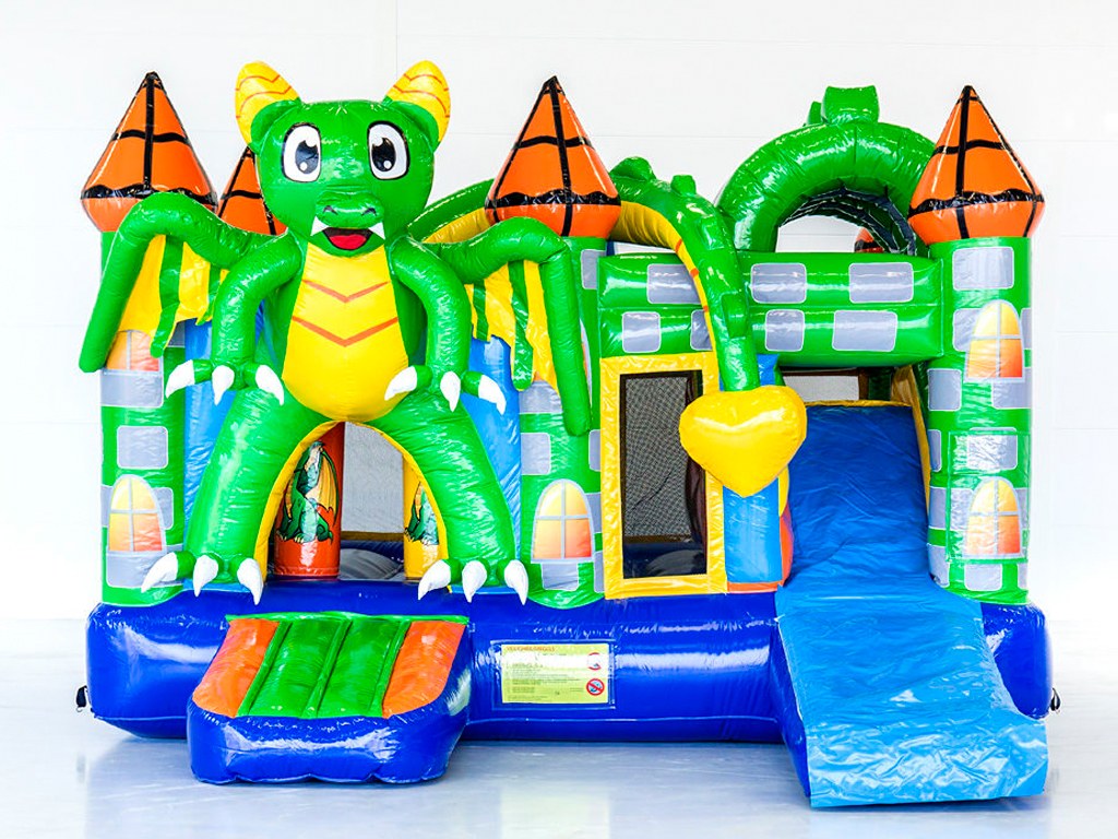 Hüpfburg Multiplay Drache mieten in Koblenz – Kinderspaß fürs Fest – 2