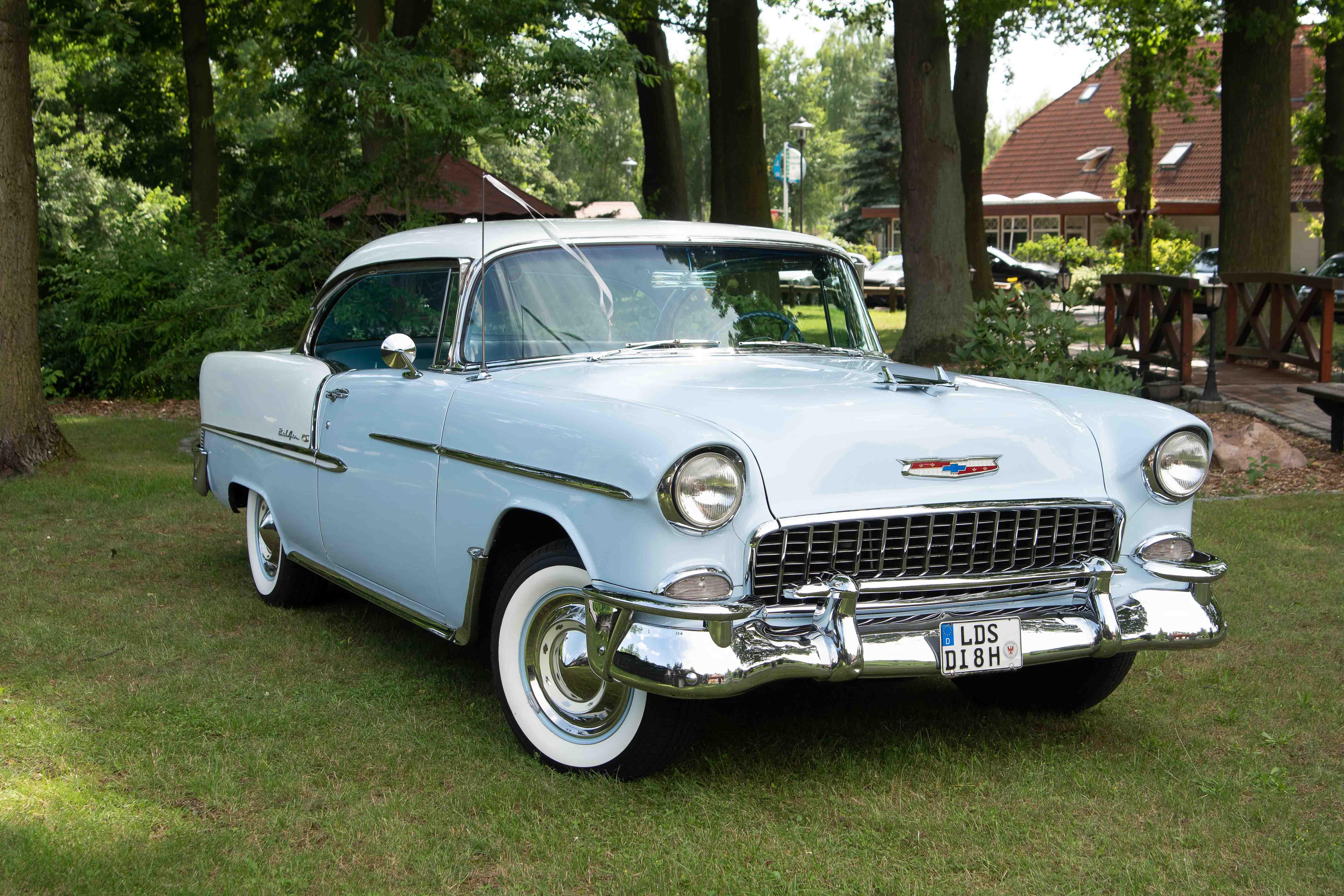 1955 Chevrolet Bel Air Oldtimer Hochzeitsauto – 3