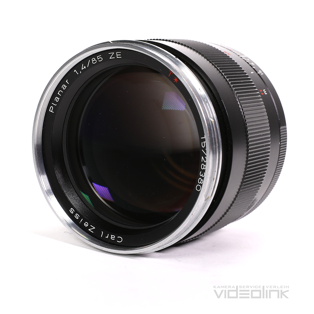 Zeiss ZE Planar 85mm T1.4 mieten bei Videolink GmbH (GF Stefan Niederfeilner)