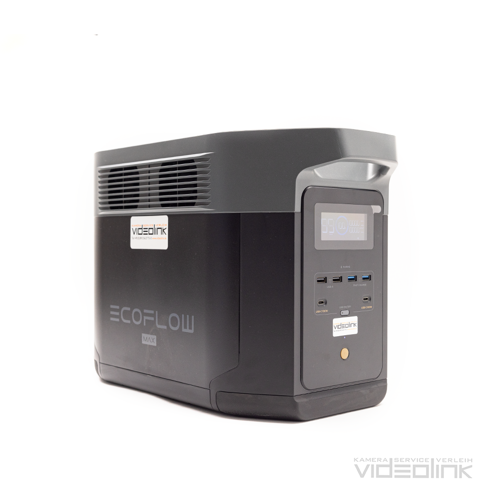 Ecoflow Delta 2 MAX mieten bei Videolink GmbH (GF Stefan Niederfeilner)