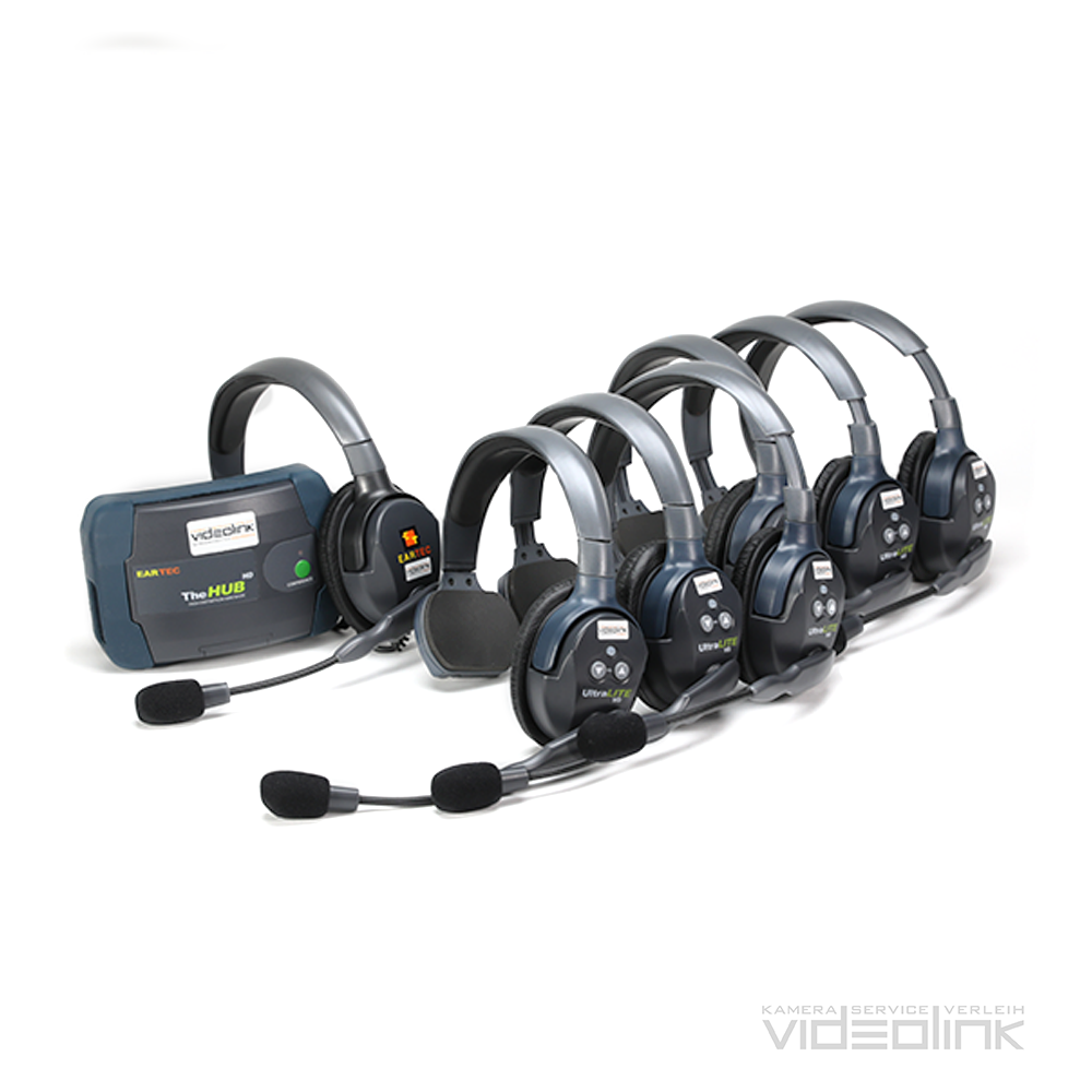 Eartec Ultralite HD UL4S Intercom System mieten bei Videolink GmbH (GF Stefan Niederfeilner)