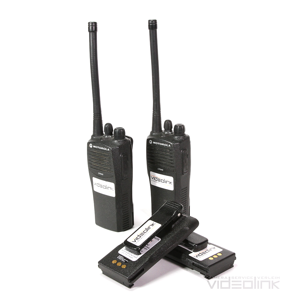 Motorola CP040 Walkies mieten bei Videolink