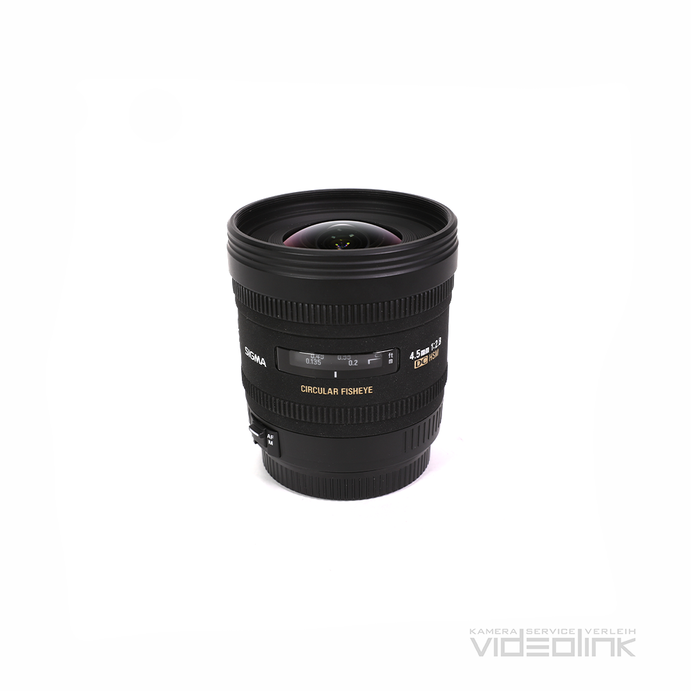 Sigma EF-S 4,5mm F2.8 mieten bei Videolink GmbH (GF Stefan Niederfeilner)