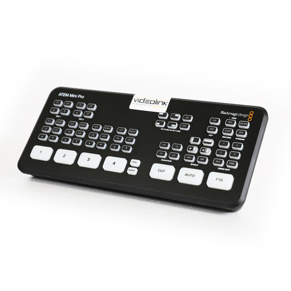 Blackmagic ATEM Mini Pro mieten bei Videolink GmbH (GF Stefan Niederfeilner)