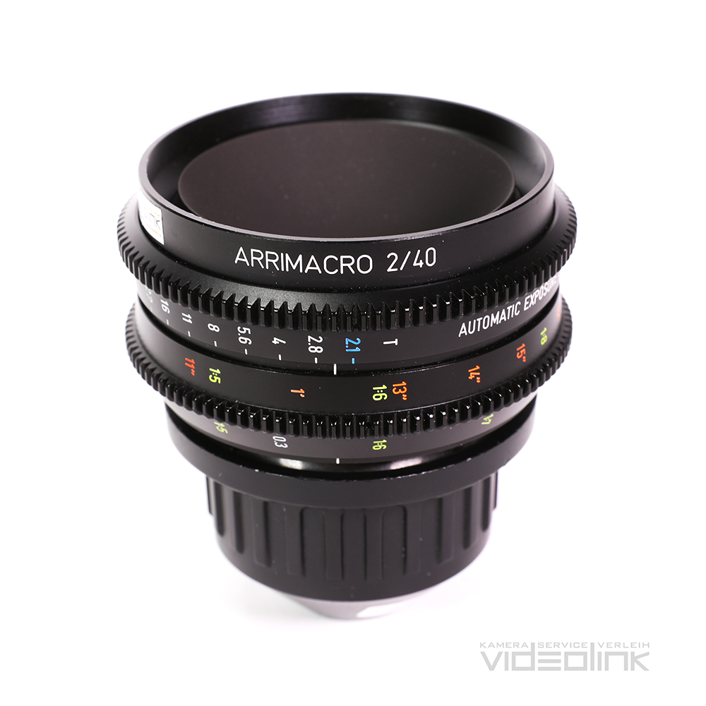 ARRI Macro 40mm T2.1 mieten bei Videolink GmbH (GF Stefan Niederfeilner)