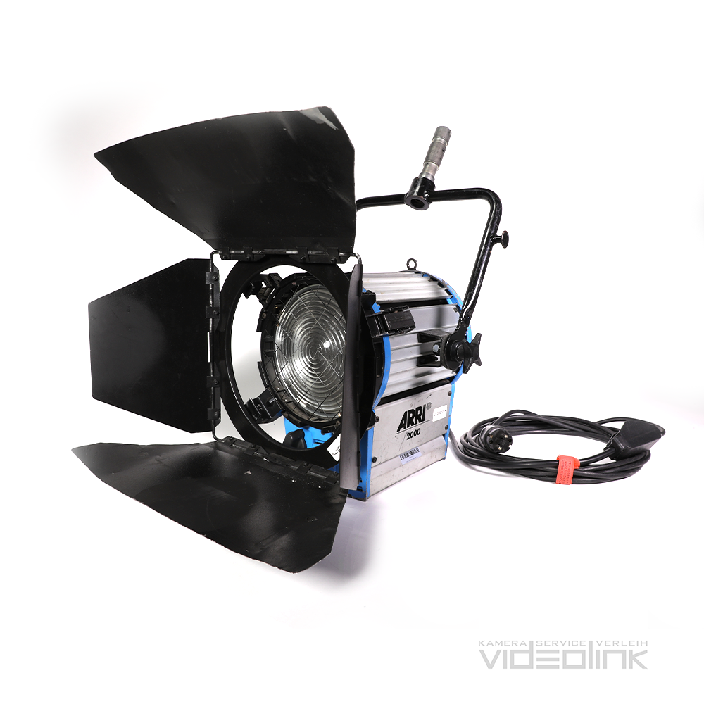 ARRI 2000 2kW Fresnel mieten bei Videolink GmbH (GF Stefan Niederfeilner)