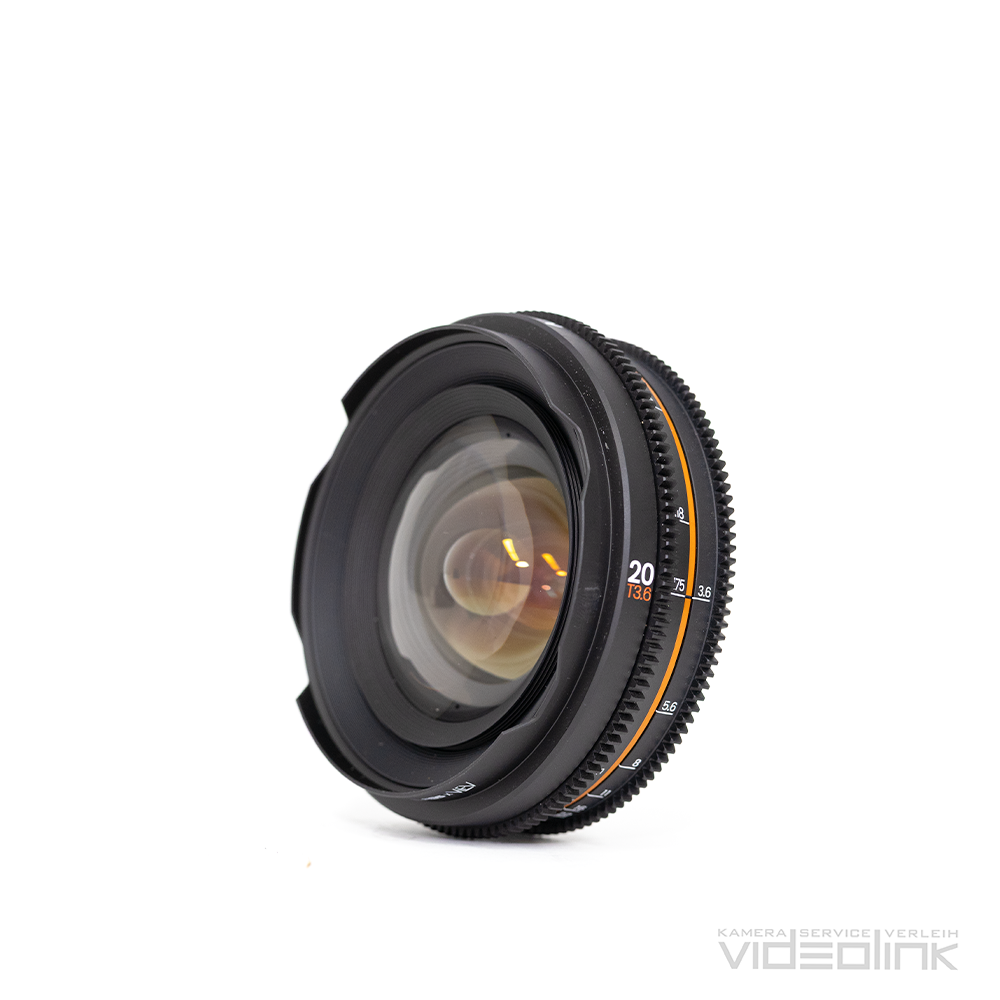 IronGlass MKII Rehoused Prime FF 20mm T3.6 mieten bei Videolink GmbH (GF Stefan Niederfeilner)