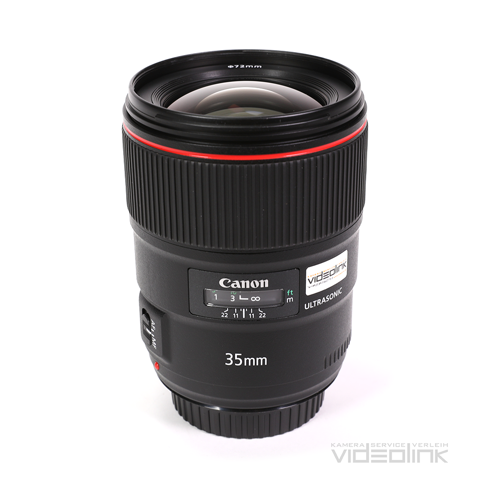 Canon EF 35mm F1.4 mieten bei Videolink GmbH (GF Stefan Niederfeilner)