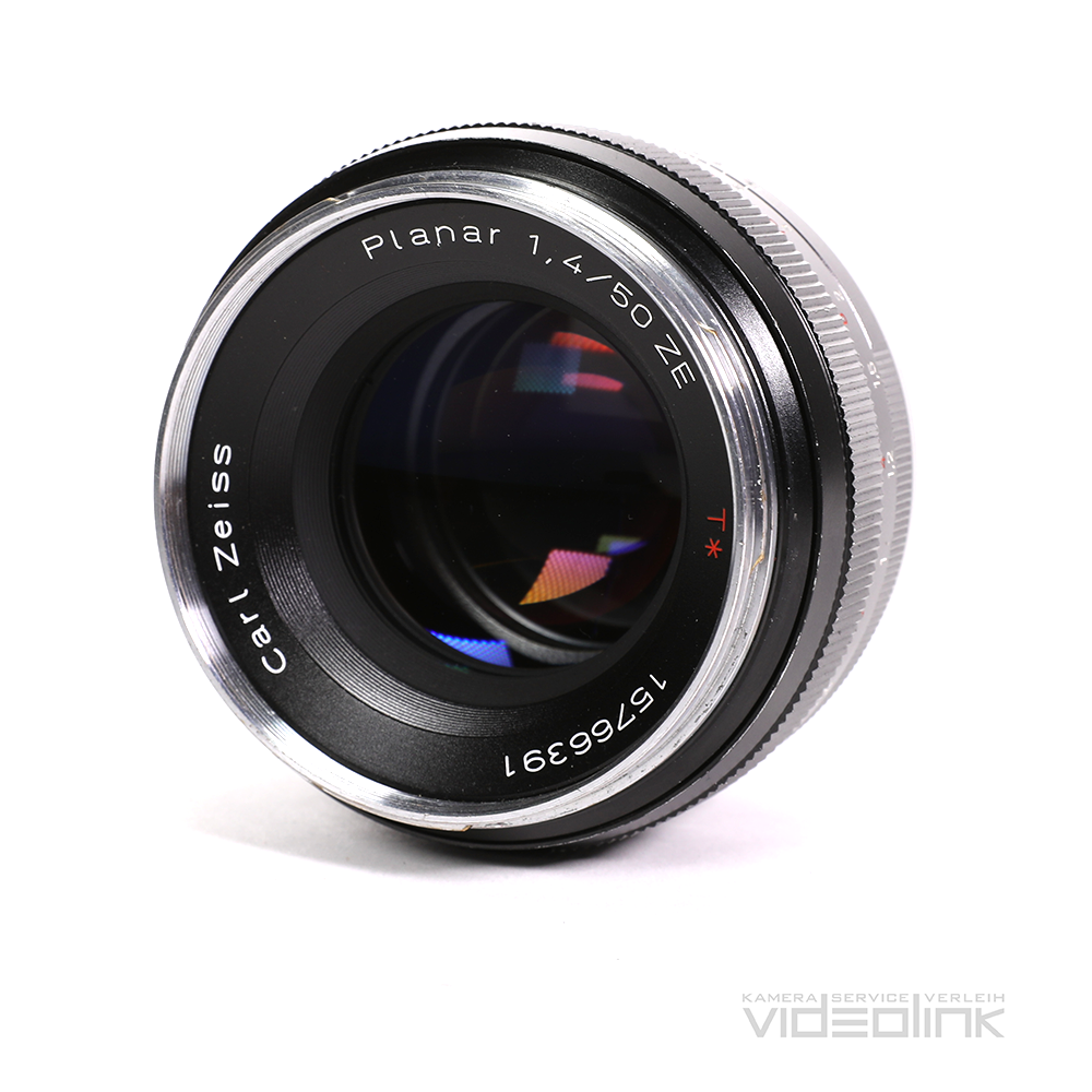 Zeiss ZE Planar 50mm T1.4 mieten bei Videolink GmbH (GF Stefan Niederfeilner)