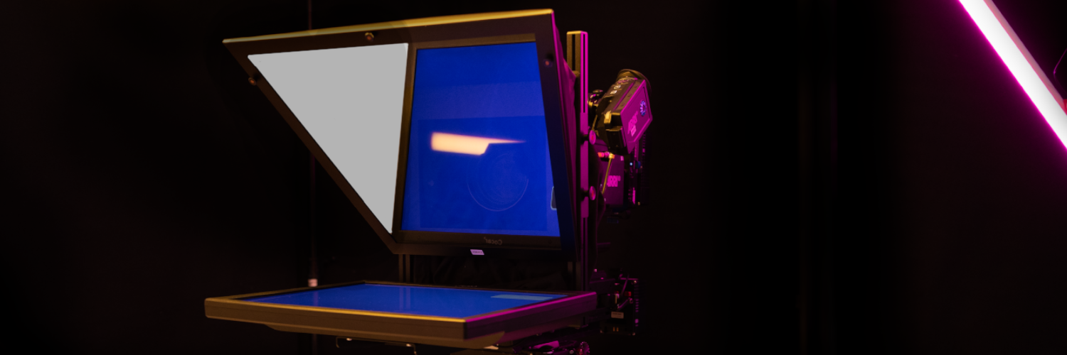 Teleprompter Autocue 17“ mieten bei Videolink GmbH (GF Stefan Niederfeilner)