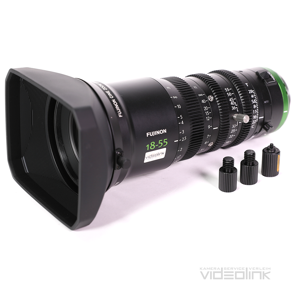Fujinon Cine Zoom 18-55mm T2.9 mieten bei Videolink GmbH (GF Stefan Niederfeilner)