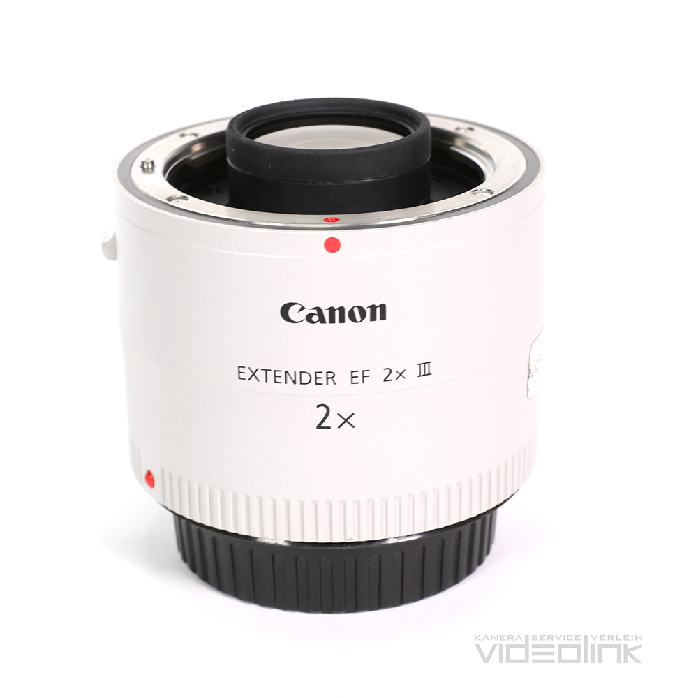 Canon Extender EF 2x III mieten bei Videolink GmbH (GF Stefan Niederfeilner)