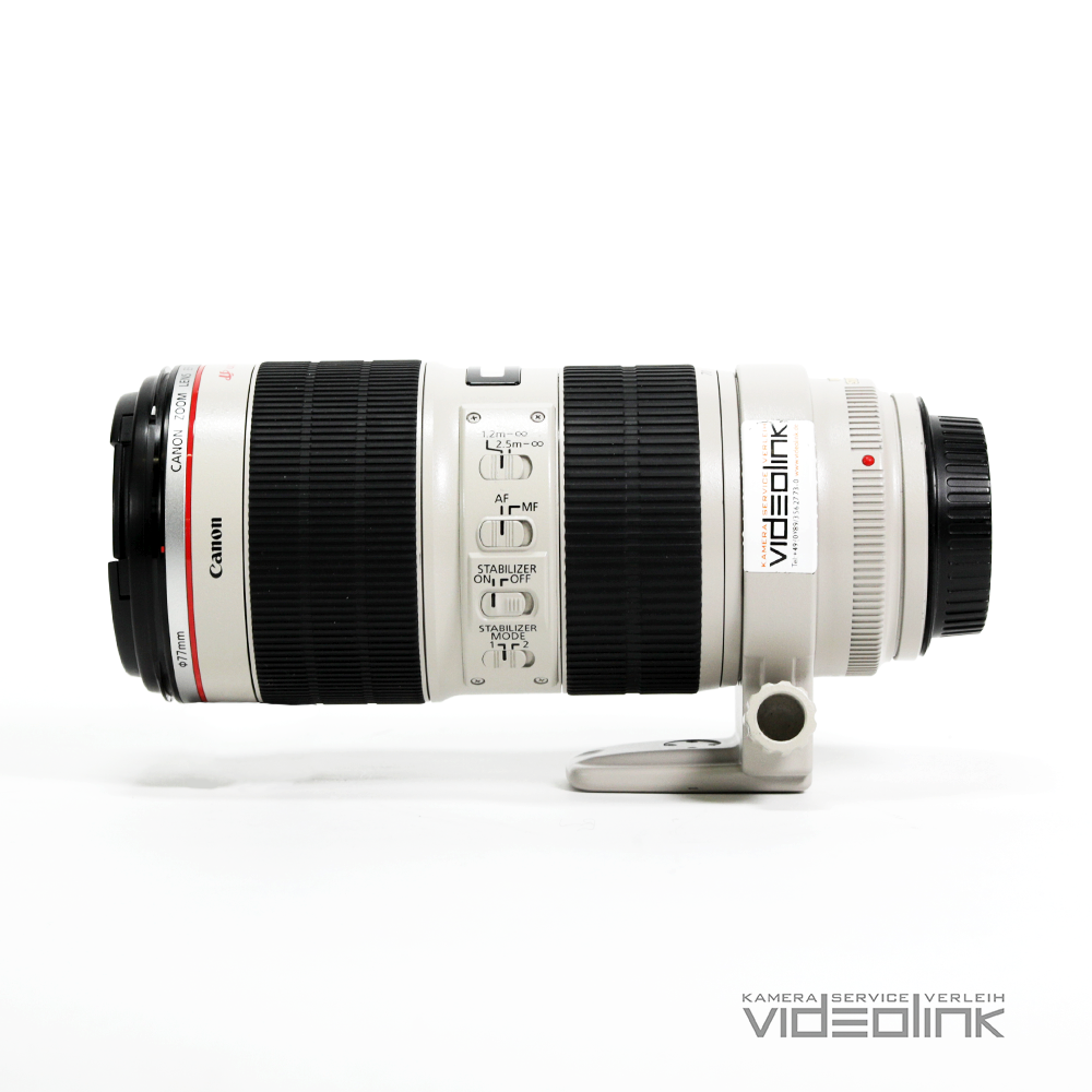 Canon EF 70-200mm F2.8 IS II mieten bei Videolink GmbH (GF Stefan Niederfeilner)