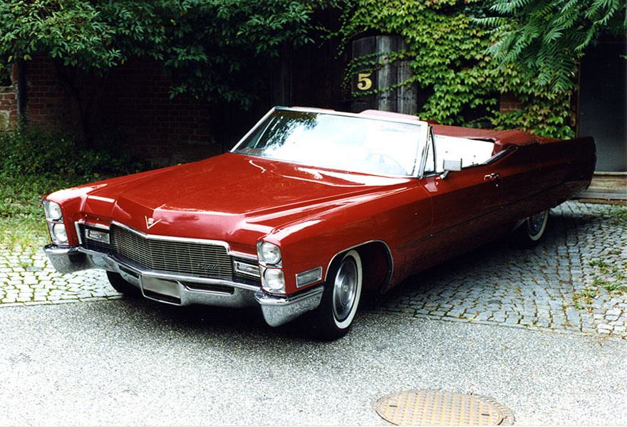Oldtimer Cadillac de Ville Cabrio