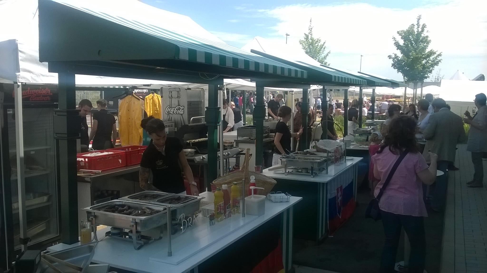 Marktstand, Verkaufsstand, Verkaufshütte, Cateringstand, Flammkuchenstand – 2