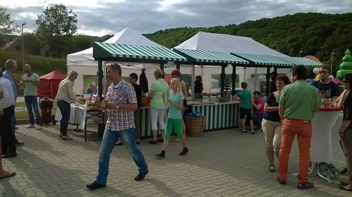 Marktstand, Verkaufsstand, Verkaufshütte, Cateringstand, Flammkuchenstand – 3