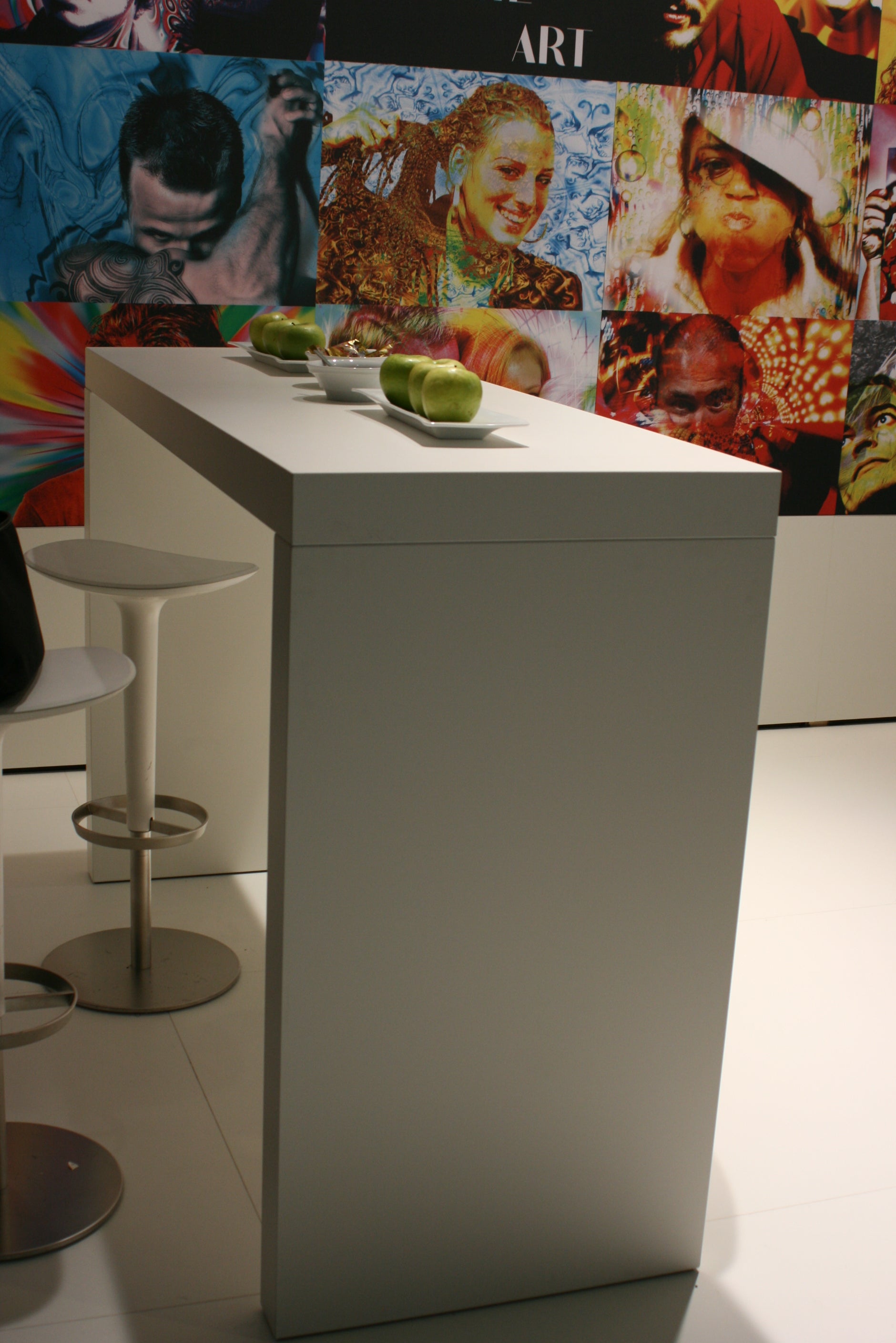 Rattanmöbel, Rattanhochtisch, Rattanbarhocker – 3
