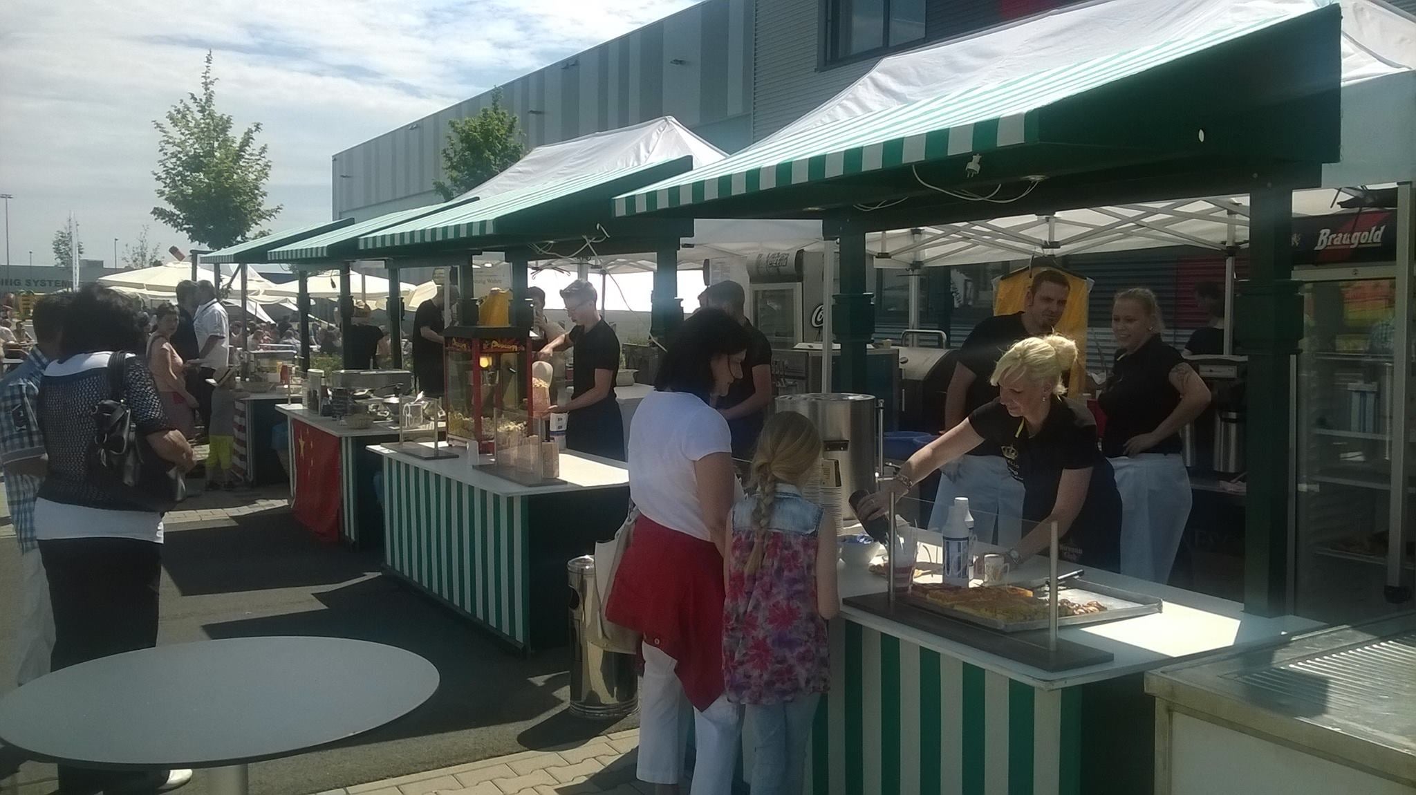 Marktstand, Verkaufsstand, Verkaufshütte, Cateringstand, Flammkuchenstand – 4