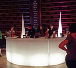 mobile Cocktailbar mieten, Cocktailbar, Bartresen, Barmodul, Kunststofftheke, barkeeper mieten – 3