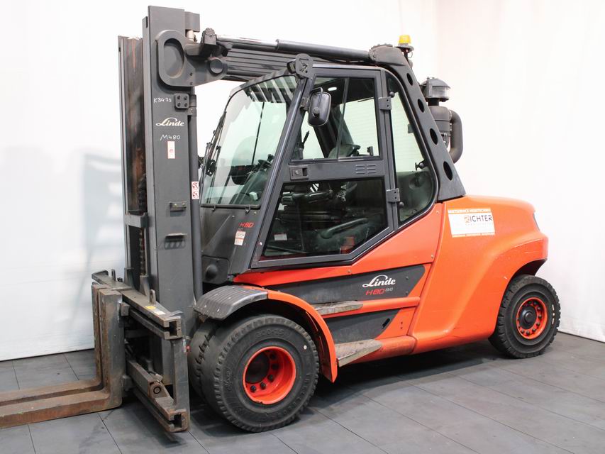 Linde H 80 D-03/1100 396 Dieselstapler mieten bei Richter Gabelstapler GmbH