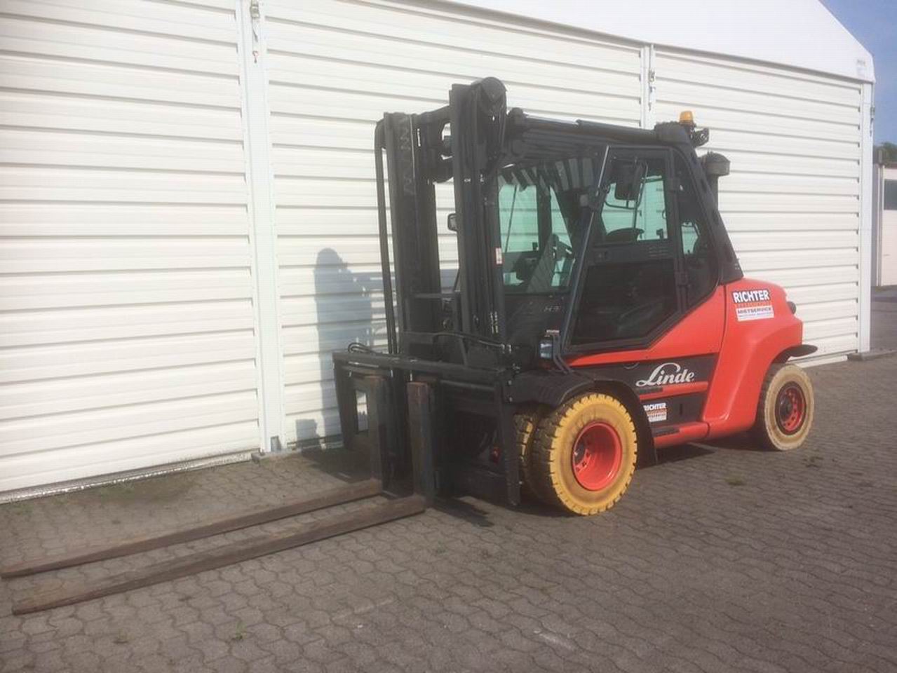 Linde H 80 D-900 396 Dieselstapler mieten bei Richter Gabelstapler GmbH