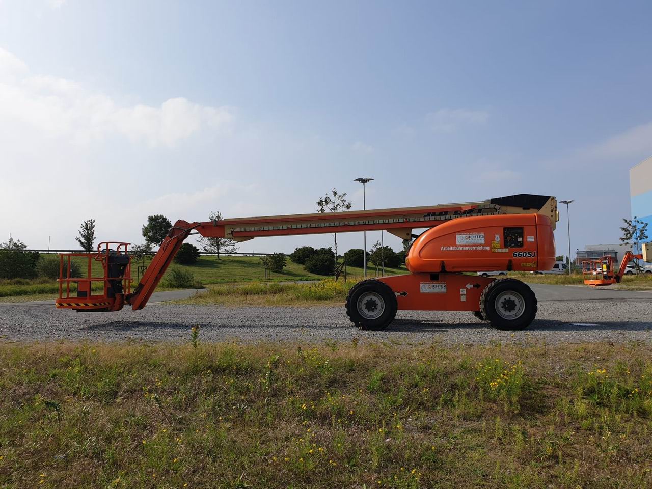 JLG 660SJ Teleskoparbeitsbühne mieten bei Richter Gabelstapler GmbH