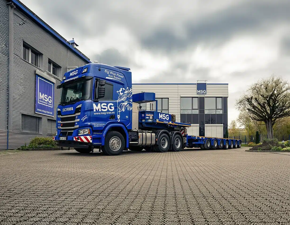 Scania 3+7 mieten bei MSG Krandienst GmbH