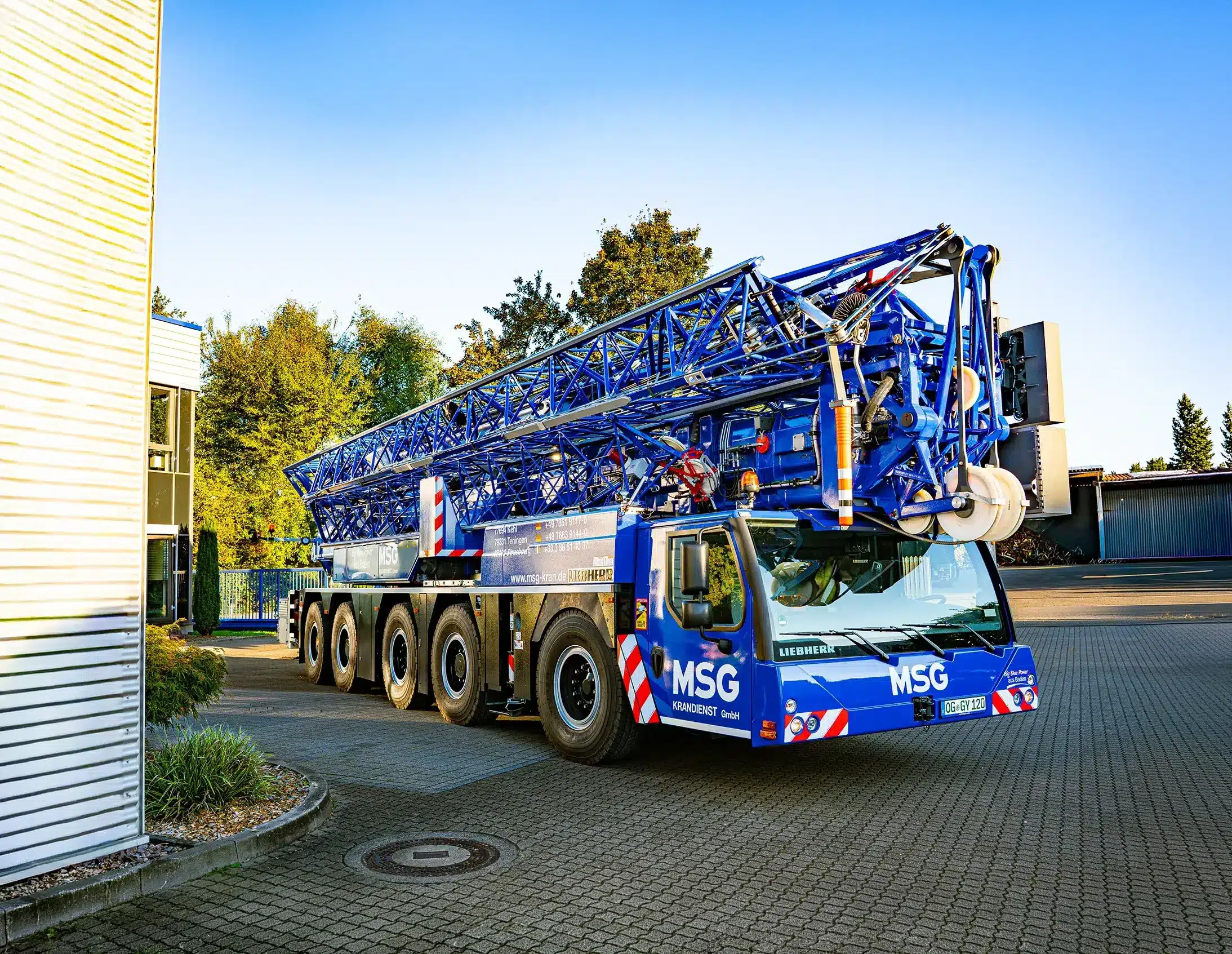 Liebherr MK 120 mieten bei MSG Krandienst GmbH