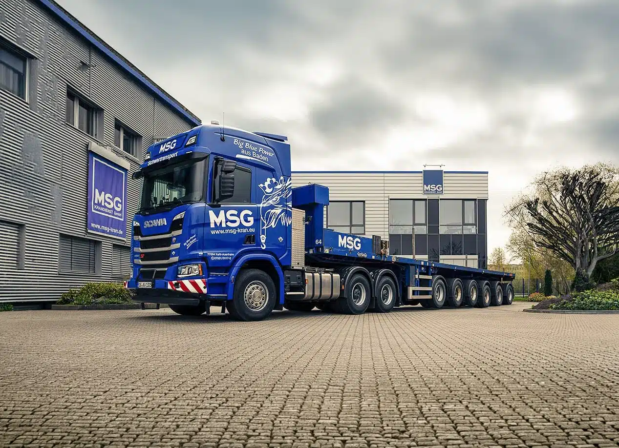 Scania 3+6 mieten bei MSG Krandienst GmbH
