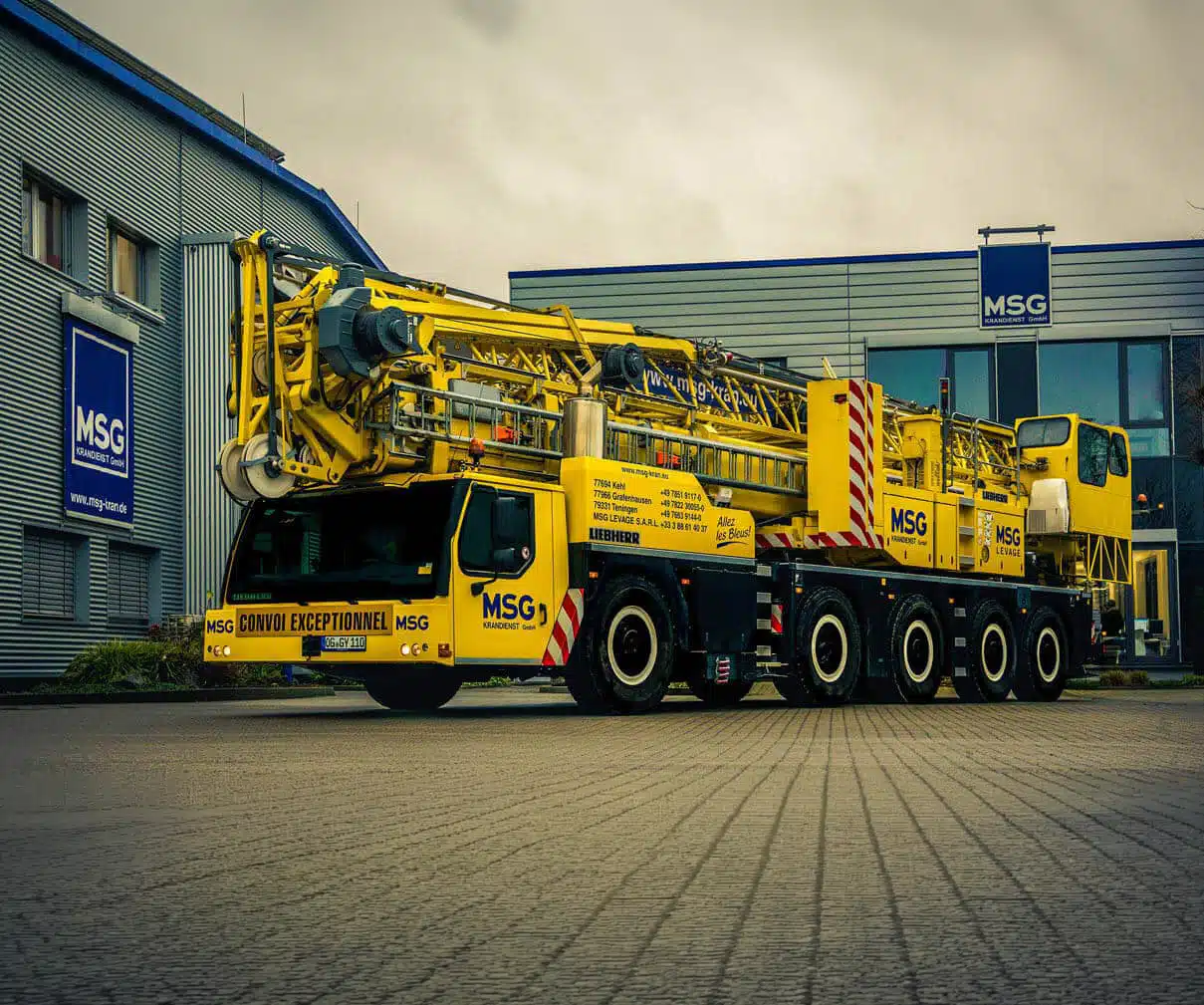 Liebherr MK 110 mieten bei MSG Krandienst GmbH
