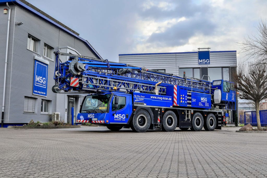Liebherr MK 88 mieten bei MSG Krandienst GmbH
