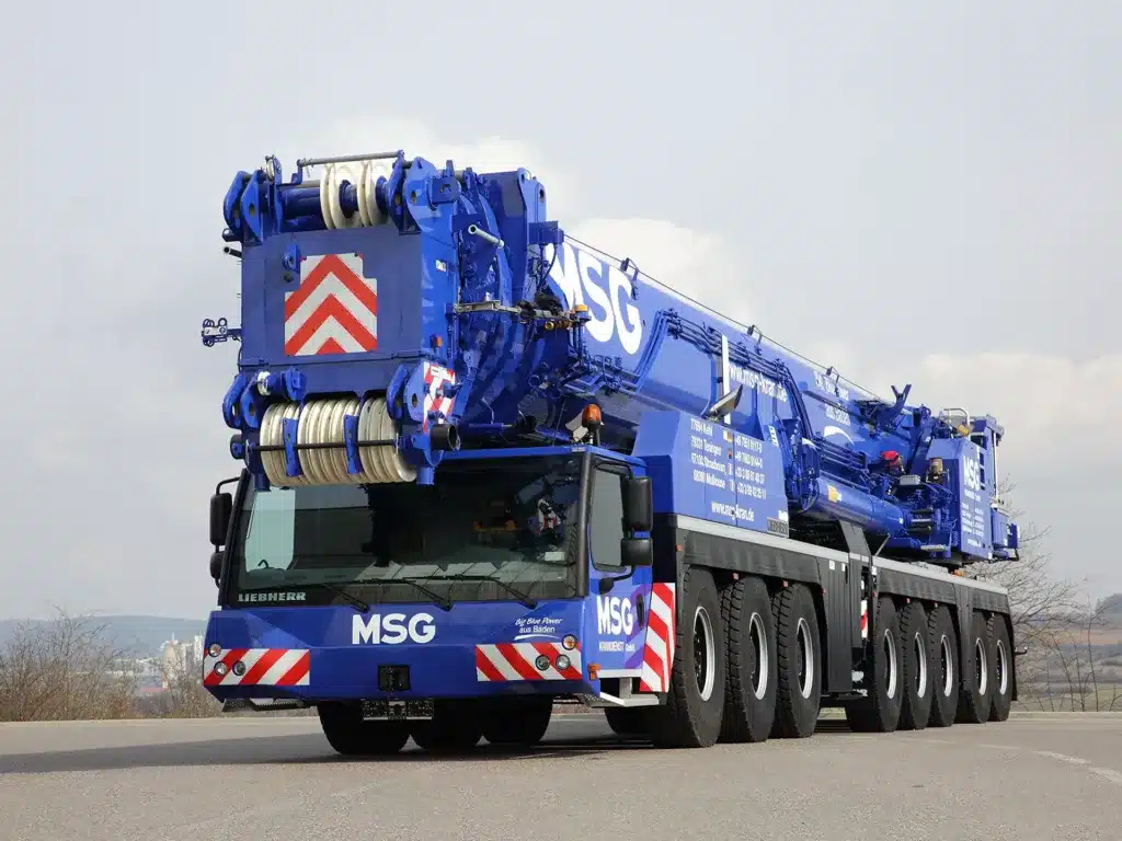 Großkran 700t mieten bei MSG Krandienst GmbH