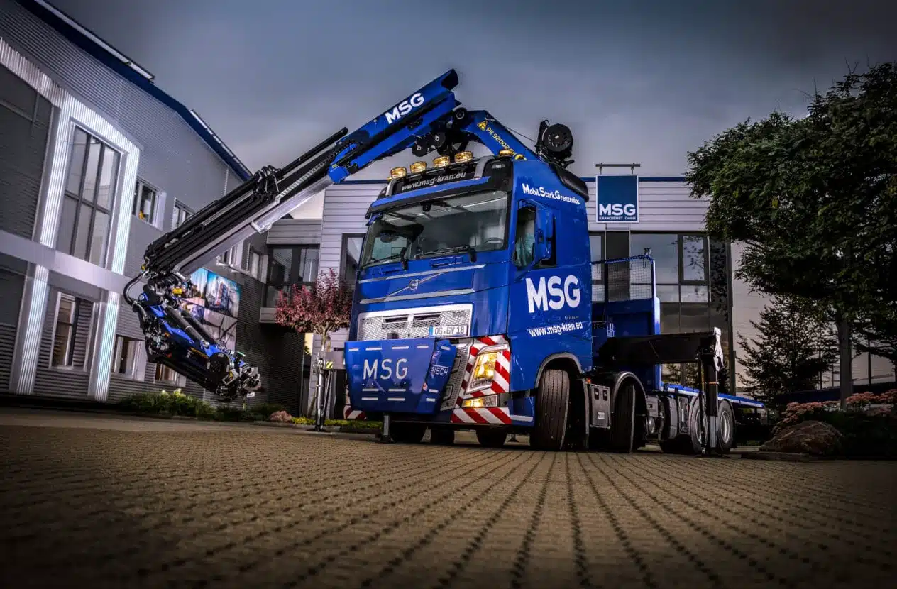Ladekran PK 92 mieten bei MSG Krandienst GmbH