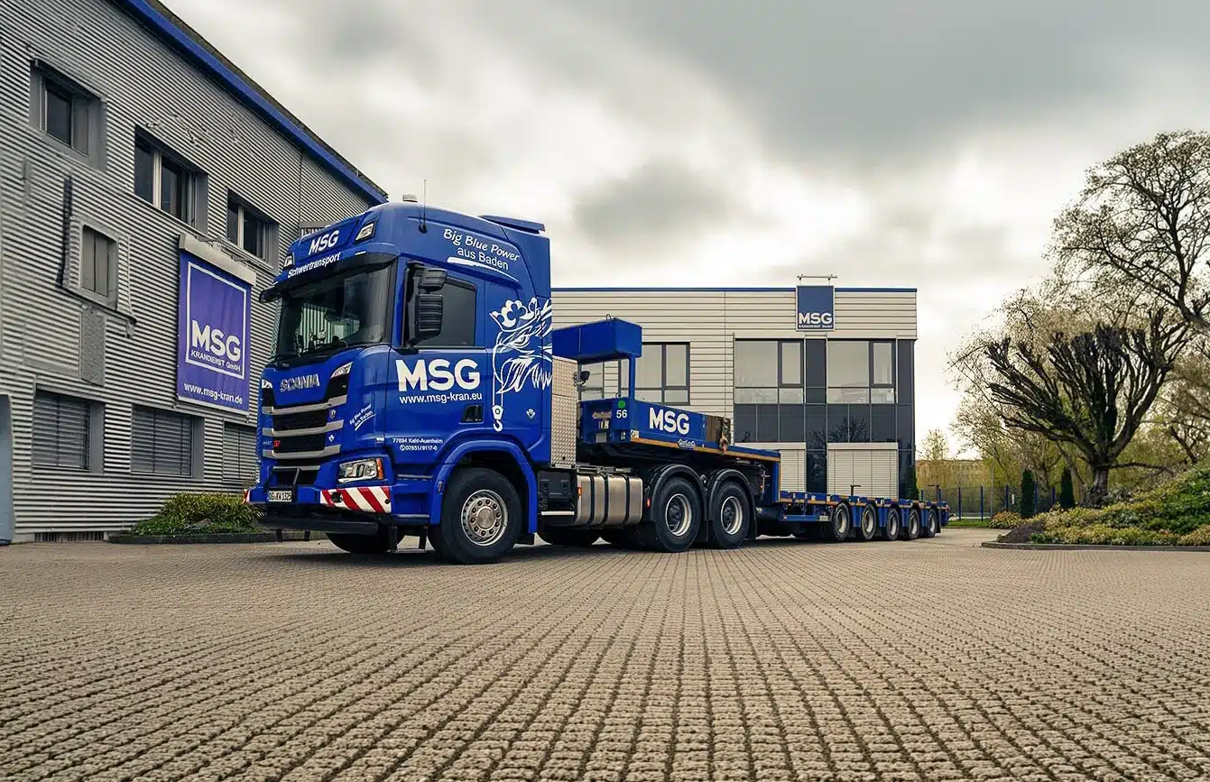 Scania 3+5 mieten bei MSG Krandienst GmbH