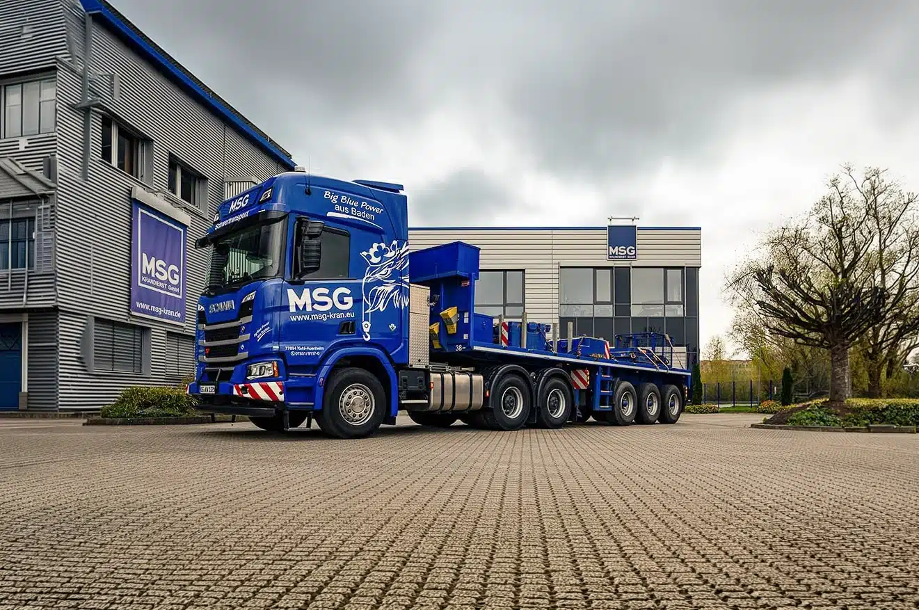 Scania 3+3 mieten bei MSG Krandienst GmbH