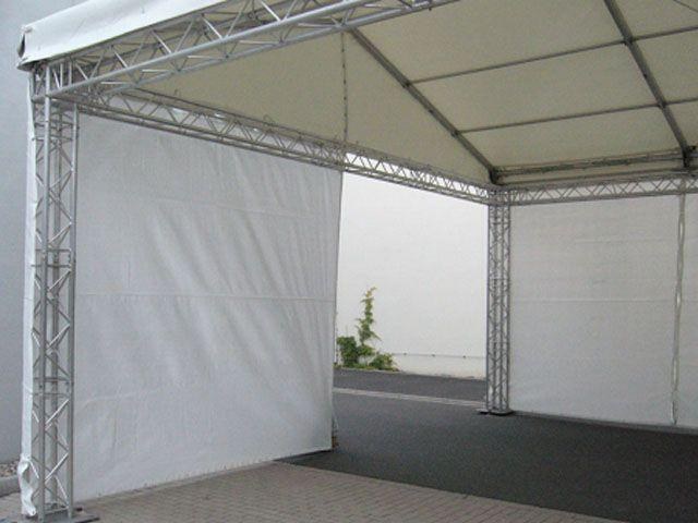 Gaze weiß für Ihr Podest mieten in Reinstädt