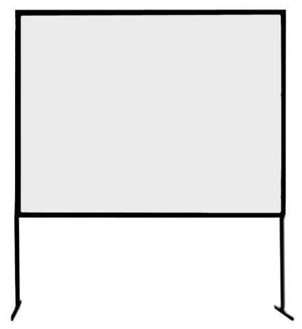 Rückprojektionstuch 2,80 x 2,10 m mieten in Reinstädt