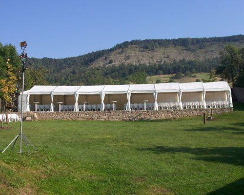 Partyzelt 3 x 32 m / 4 x 24 m mieten in Reinstädt