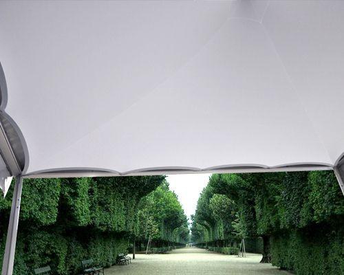 Stretch Himmel für Pagode 5 x 5 m mieten in Reinstädt