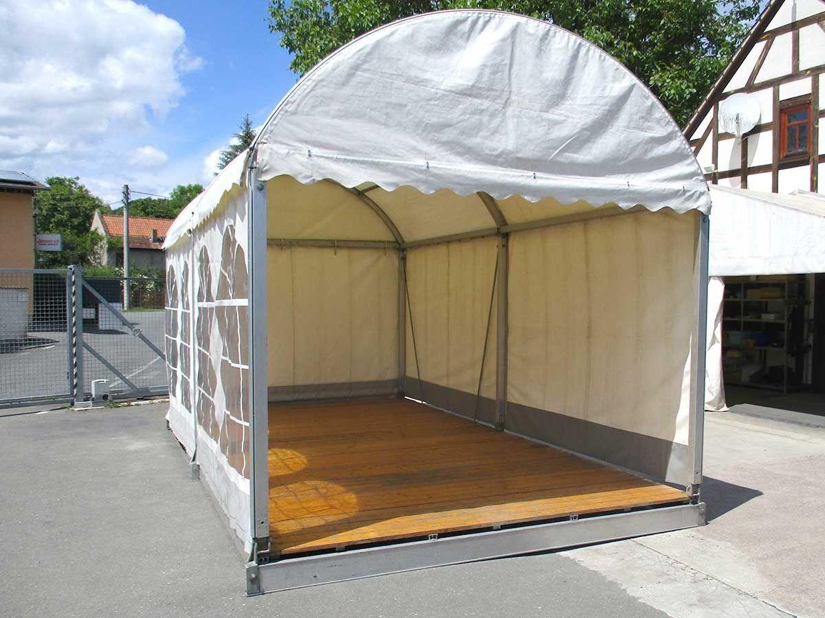 Rundbogenzelte, 3x3m, bis 3x54m erweiterbar mieten in Reinstädt – 2